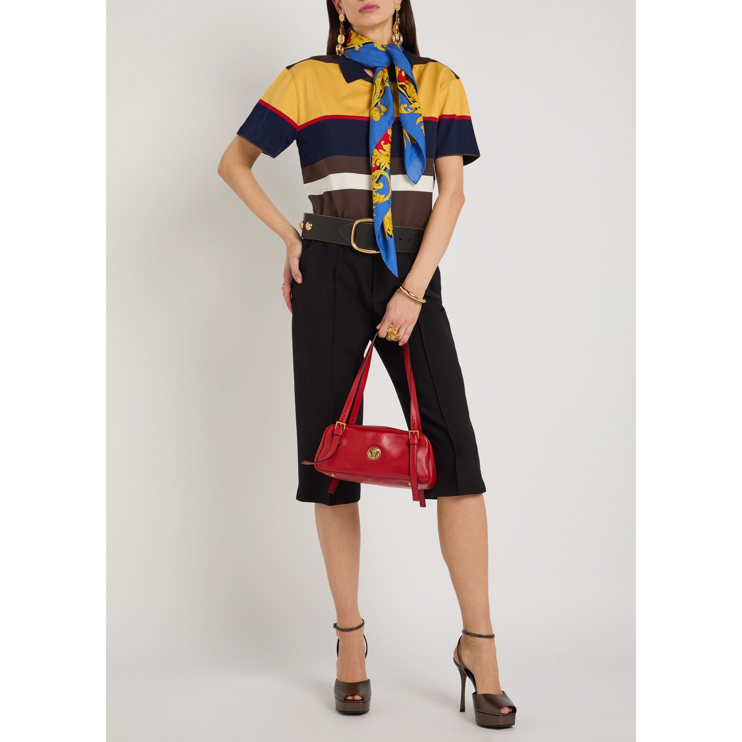 Versace LAMB LEATHER SMALL SHOULDER BA