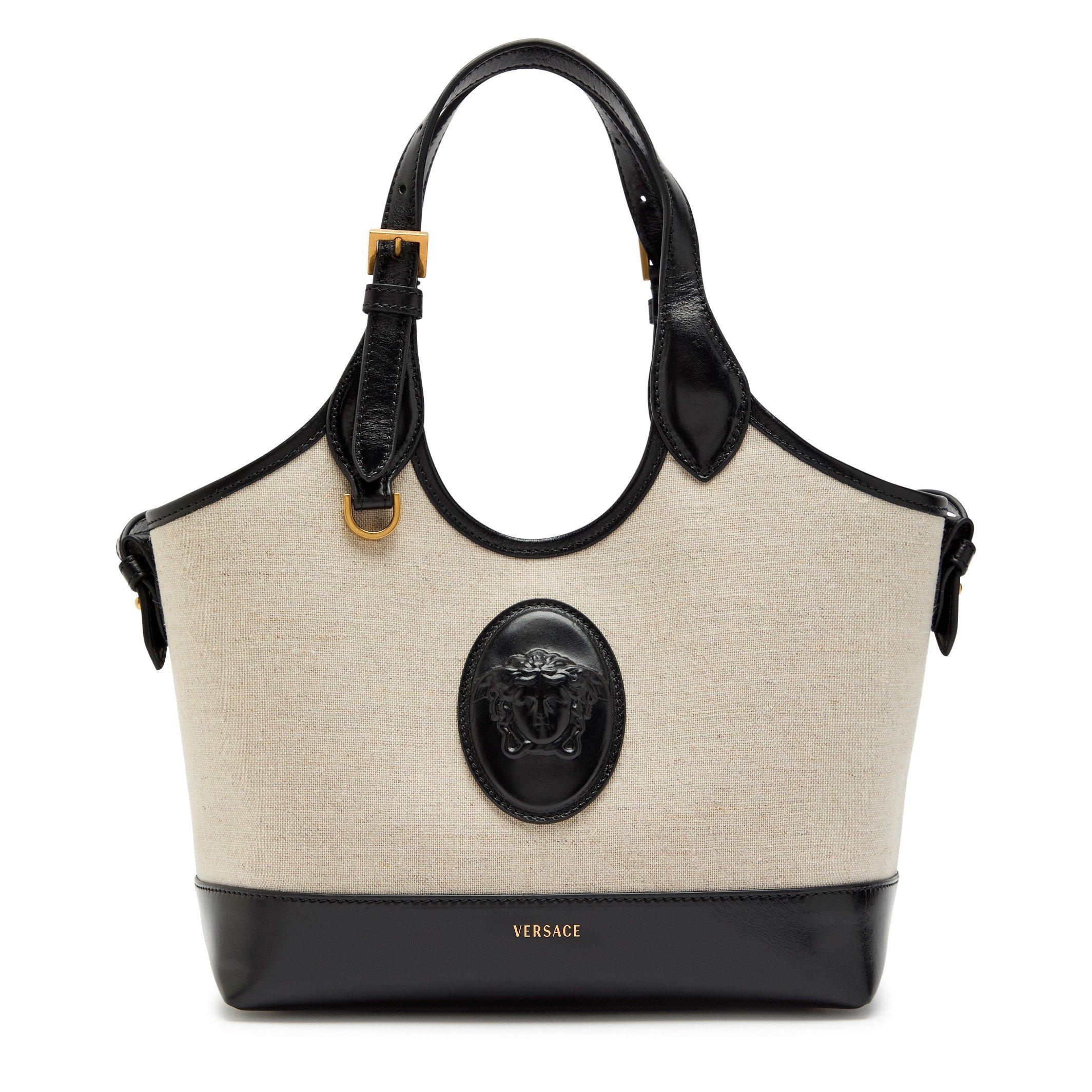 Versace CANVAS SMALL TOTE