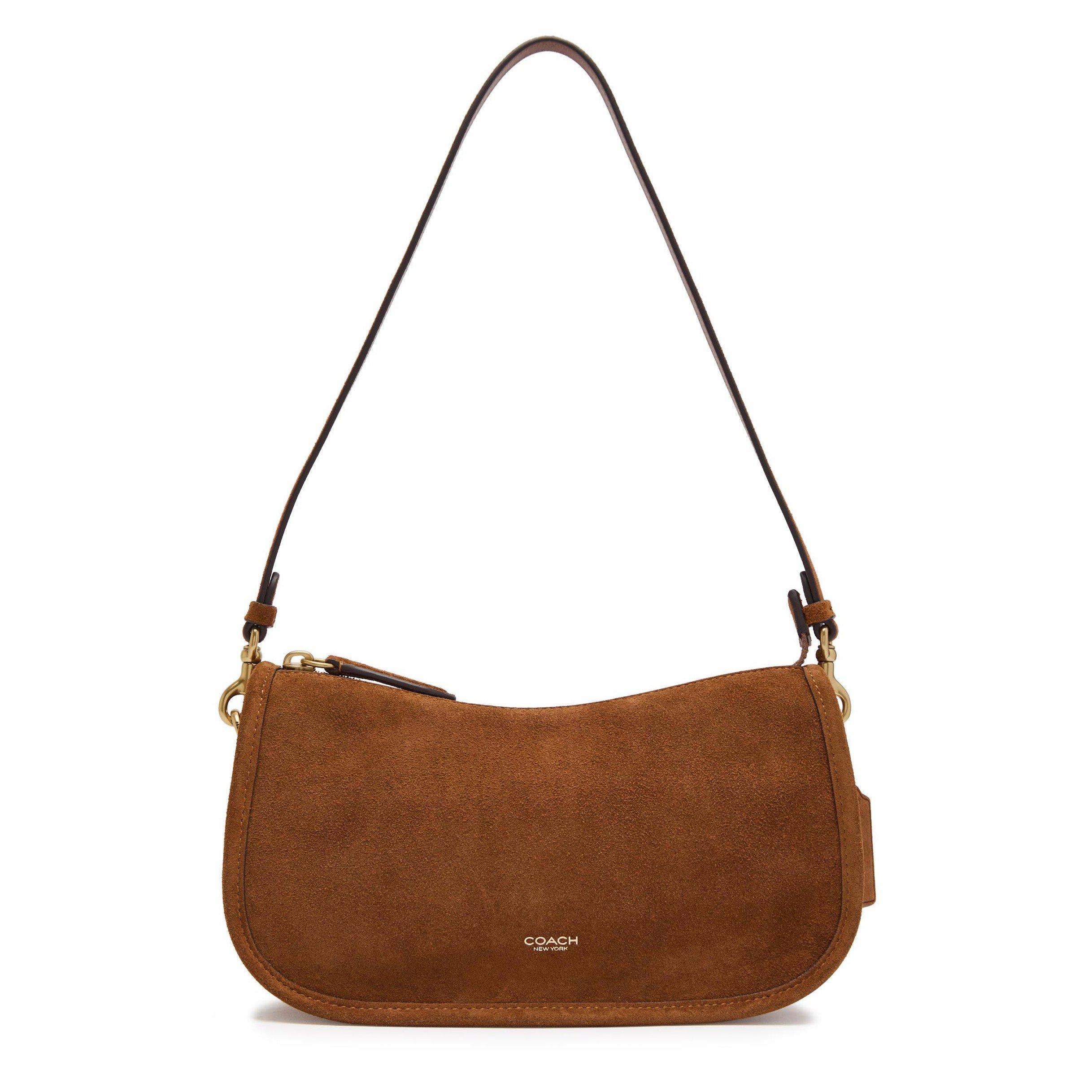 Coach Women's Waverly Suede Cross Body Bag