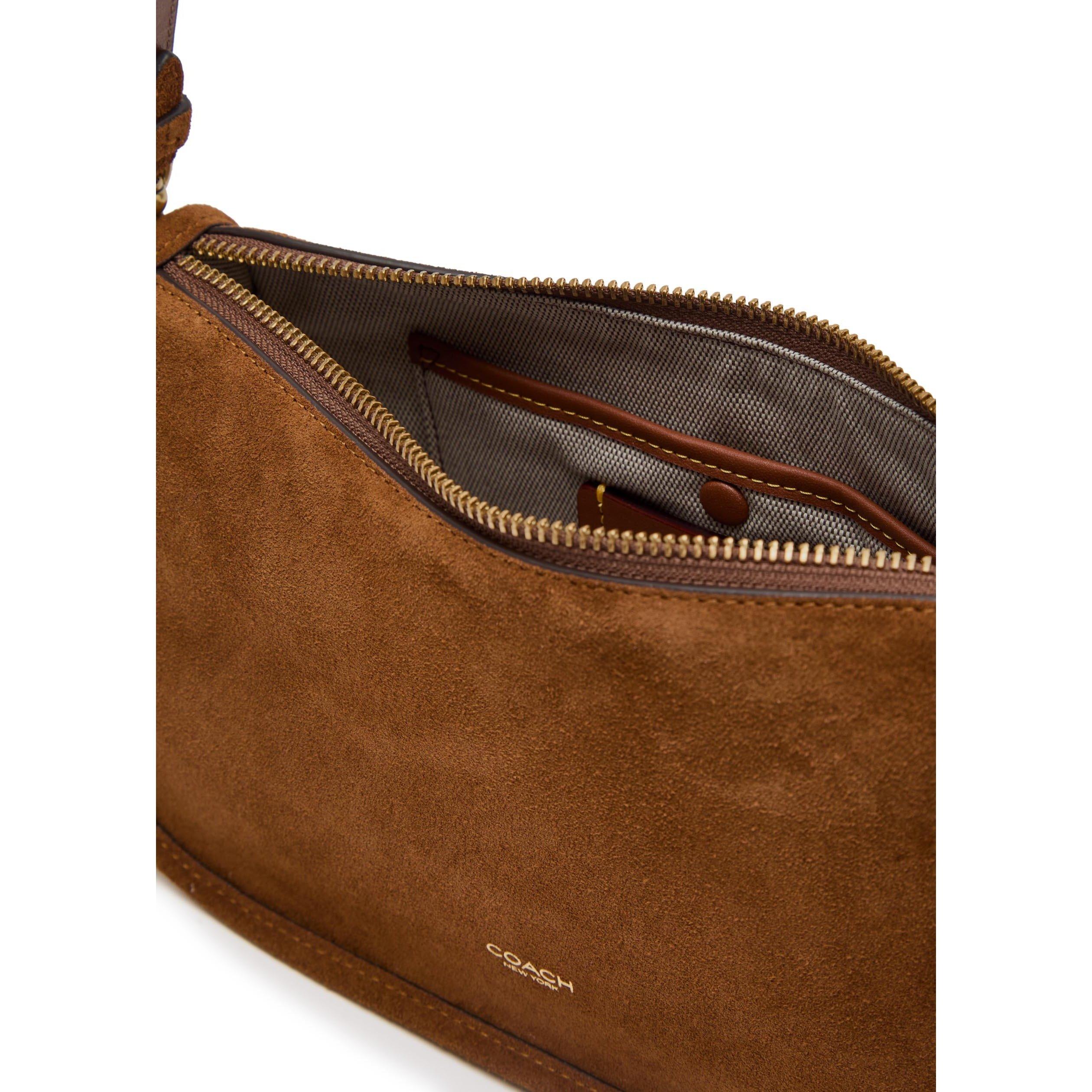 Coach Women's Waverly Suede Cross Body Bag