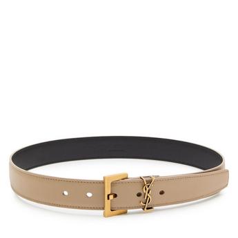 Women's 3cm Hardware Leather Belt