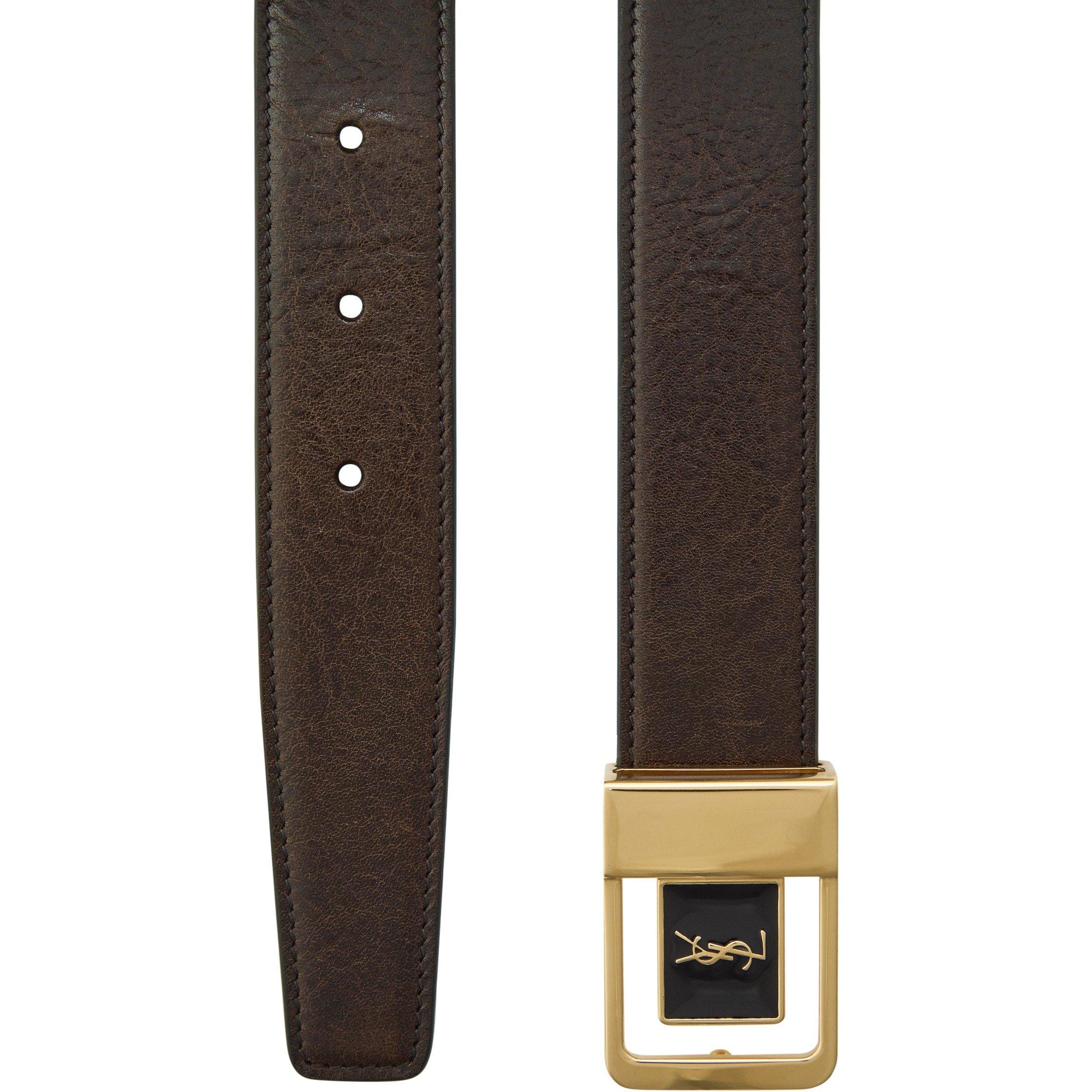 Saint Laurent Women's Cintura Leather Belt