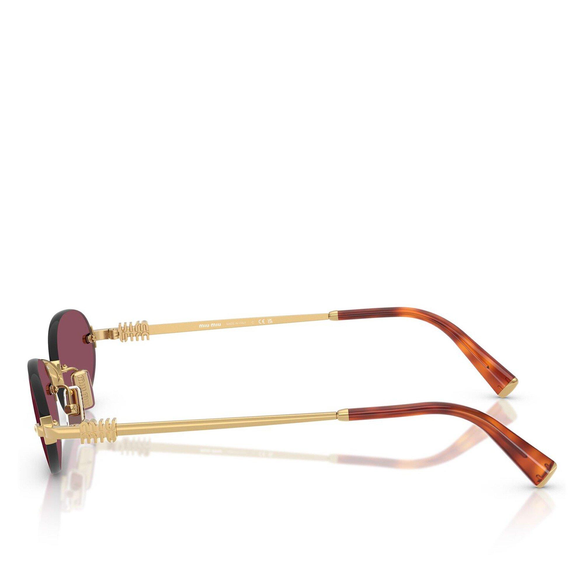 Miu Miu MIU MIU RIMLESS ROUND LOGO SG