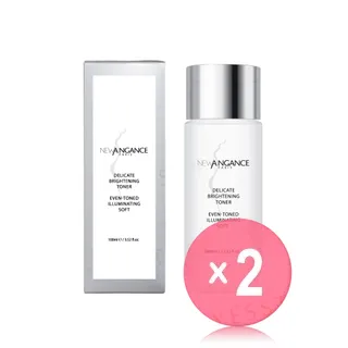 NEW ANGANCE Delicate Brightening Toner 2pcs Bundle Set