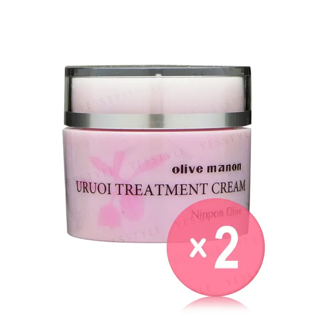 Olive Manon Uruoi Treatment Cream 2pcs Bundle Set