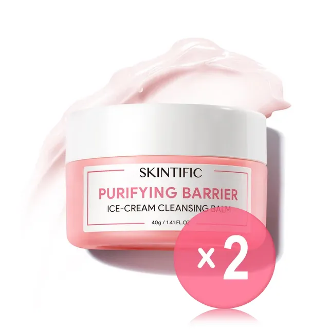 Purifying Barrier Ice Cream Cleansing Balm 2pcs Bundle Set