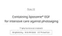 fromrier EGF Cica Water Sun Ampoule 2pcs Bundle Set